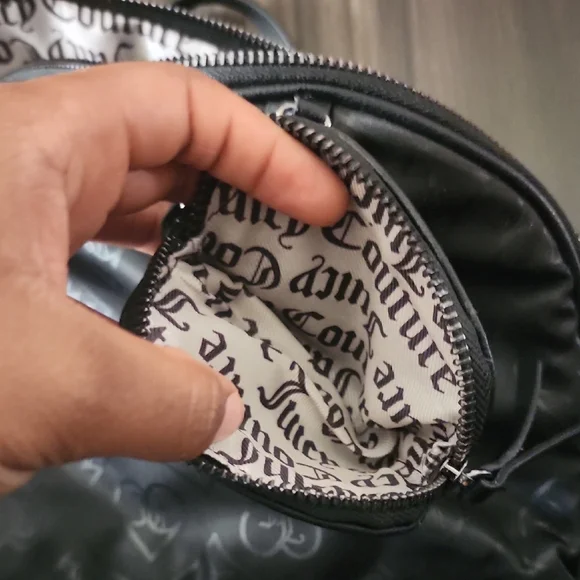 Juicy Couture Black Logo Backpack - Picture 8 of 9